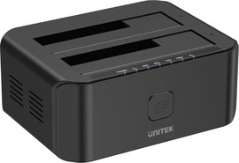 UNITEK תחנת עגינה Unitek USB 3.0 ל-SATA III עם UASP וצבע שחור Y-3032