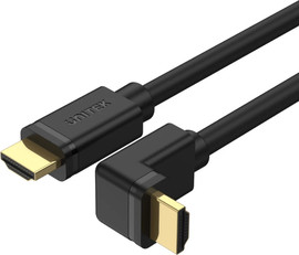 UNITEK Unitek 4K 60Hz High Speed HDMI Right Angle 90° Cable Y-C1001