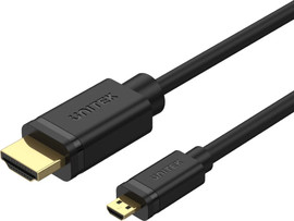 UNITEK Unitek 4K 60Hz High Speed Micro HDMI to HDMI Cable Y-C182