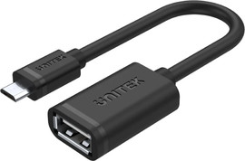 UNITEK Unitek Micro USB to USB-A OTG Adapter (USB 2.0) Y-C438GBK