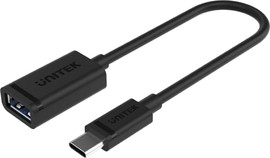 UNITEK Unitek USB-C to USB-A Adapter with 5Gbps (USB 3.0) Y-C476BK