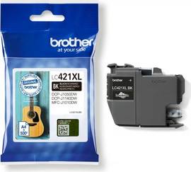 BROTHER ראש דיו מקורי Brother LC421XLBK Black