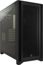 Corsair קייס קורסאיר 4000D RGB Airflow בצבע שחור