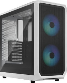 Fractal Design מארז מחשב Fractal Design Focus 2 RGB צבע לבן TG Clear Tint FD-C-FOC2A-04