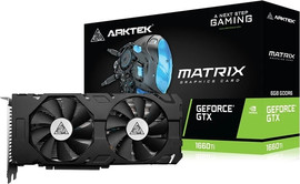 Arktek כרטיס מסך ARKTEK GTX 1660Ti 6G בצבע שחור