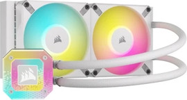 Corsair מאוורר מים CORSAIR iCUE H100i ELITE CAPELLIX XT צבע לבן