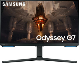 SAMSUNG Samsung מסך "27.9 גיימינג שטוח ברזולוציה 4K UHD פאנל IPS וקצב רענון של 144Hz S28BG700EP