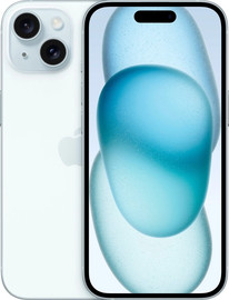APPLE טלפון סלולרי Apple iPhone 15 256GB בצבע כחול