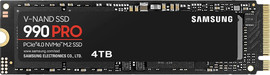 SAMSUNG כונן Samsung SSD 4.0TB 990 PRO NVMe M.2 MZ-V9P4T0BW