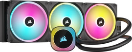 Corsair מערכת קירור מים למעבד Corsair iCUE LINK H170i RGB AIO 420mm Liquid CPU Cooler CW-9061004-WW
