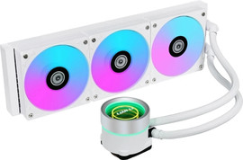 Lian-li קירור מים למעבד Lian-Li Galahad II Trinity 360mm Liquid Cooler White GA2T36W