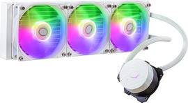 Cooler Master קירור מים למעבד Cooler Master CoolerMaster 360L Core ARGB White CPU Liquid Cooler MLW-D36M-A18PZ-RW