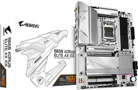 Gigabyte לוח אם Gigabyte B650 AORUS ELITE AX ICE