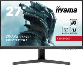 Iiyama מסך מחשב IIYAMA 27" WQHD 165Hz 0.5ms G-Master IPS Gaming Monitor G2770QSU-B1