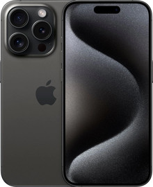 APPLE טלפון סלולרי Apple iPhone 15 Pro 512GB בצבע שחור טיטניום