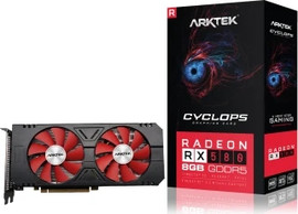Arktek כרטיס מסך ARKTEK RX 580 8GB DDR5 256Bit AKR580D5S8GH1