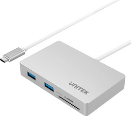 UNITEK תחנת עגינה אוניברסלית Unitek Y-9319 USB3.0 Type-C Multiport Hub with Power Delivery