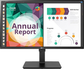 LG מסך מחשב LG 31.5" 4K UHD 60Hz 5ms IPS Monitor 32BN67UP-B