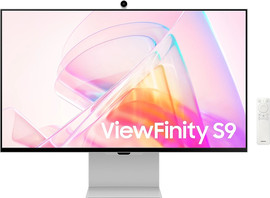 SAMSUNG מסך Samsung 27" 5K WiFi+BT+Cam Thunderbolt 4 PD90W IPS Monitor S27C902PAU