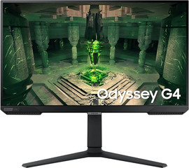 SAMSUNG מסך מחשב לגיימינג Samsung 27" Obyssey G4 IPS FHD 240Hz 1ms S27BG400EU