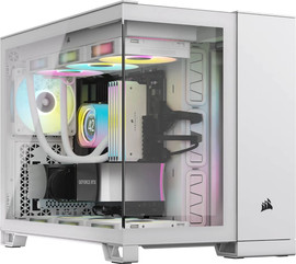 Corsair מארז מחשב Corsair 2500X RGB Tempered Glass White CC-9011268-WW