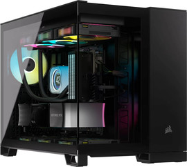 Corsair מארז מחשב Corsair 2500X RGB Tempered Glass Black CC-9011267-WW