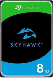 Seagate כונן קשיח Skyhawk Surveillance בנפח 8TB דגם ST8000VX010 מבית Seagate