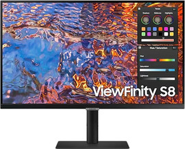 SAMSUNG מסך מחשב Samsung 32" Viewfinity S8 IPS 4K 60Hz 5ms S32B800PXP