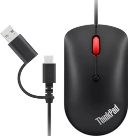 Lenovo עכבר Lenovo ThinkPad USB-C Wired Compact 4Y51D20850