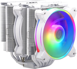 Cooler Master קירור למעבד CoolerMaster Hyper 622 Halo White RR-D6WW-20PA-R1