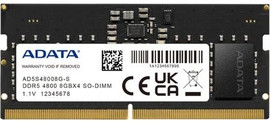 ADATA זיכרון למחשב נייד ADATA DDR5 SO-DIMM 32GB 5600MHz AD5S560032G-S