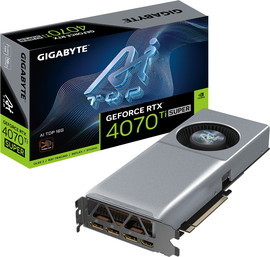 Gigabyte כרטיס מסך Gigabyte GeForce RTX 4070 Ti SUPER AI TOP GV-N407TSAI TOP-16GD