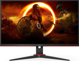AOC מסך מחשב לגיימינג AOC 27" VA FHD 165Hz 1ms 27G2SAE-BK