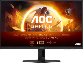 AOC מסך מחשב לגיימינג AOC 23.8" IPS FHD 180Hz 0.5ms 24G4XE
