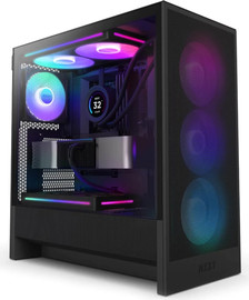 Nzxt מארז מחשב NZXT H5 Flow RGB - שחור