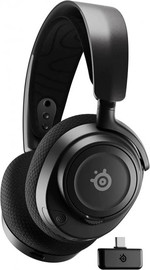SteelSeries אוזניות קשת אלחוטיות לגיימינג SteelSeries Arctis Nova 7 בצבע שחור
