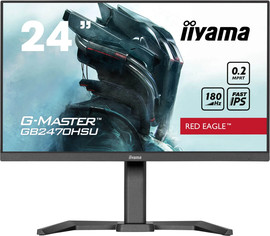 Iiyama מסך מחשב לגיימינג IIYAMA 23.8" G-Master IPS FHD 180Hz 0.2ms GB2470HSU-B6