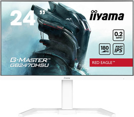 Iiyama מסך מחשב לגיימינג IIYAMA 23.8" G-Master IPS FHD 180Hz 0.2ms White GB2470HSU-W6
