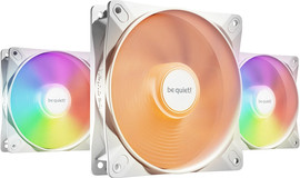 Be quiet מאווררים למארזים be quiet! Light Wings LX 140mm PWM White Triple-Pack