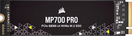 Corsair כונן SSD Corsair 4TB MP700 PRO PCIe Gen5 x4 NVMe 2.0 M.2 CSSD-F4000GBMP700PNH.