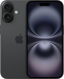 APPLE טלפון סלולרי Apple iPhone 16 128GB בצבע Black