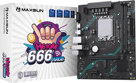 Oem לוח אם MAXSUN H610M 666 WiFi6 ARGB