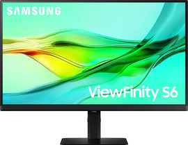 SAMSUNG מסך מחשב Samsung 27" QHD 100Hz 5ms USB-C PD90W IPS Monitor S27D600UAU