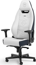 Noblechairs כיסא מנהלים Noblechairs LEGEND Starfield Edition בצבע לבן/כחול כהה