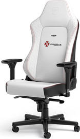 Noblechairs כיסא גיימינג Noblechairs HERO Resident Evil Umbrella Edition בצבע לבן/שחור