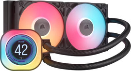 Corsair קירור נוזלי למעבד Corsair iCUE LINK TITAN 240 RX LCD AIO