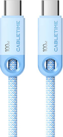 Oem כבל CABLETIME USB-C 100W Charging Cable 2m - Blue