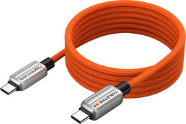 Oem כבל CABLETIME USB-C 240W Magnetic Charging Cable 1m - Orange