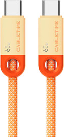 Oem כבל CABLETIME USB-C 60W Charging Cable 1m - Orange