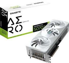 Gigabyte כרטיס מסך Gigabyte GeForce RTX 5070 Ti AERO OC 16G